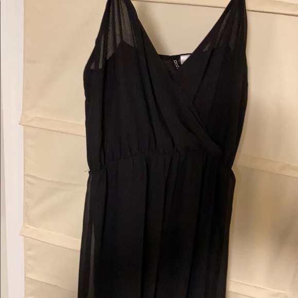 Black Floor Length Dress - Picture 3 of 3